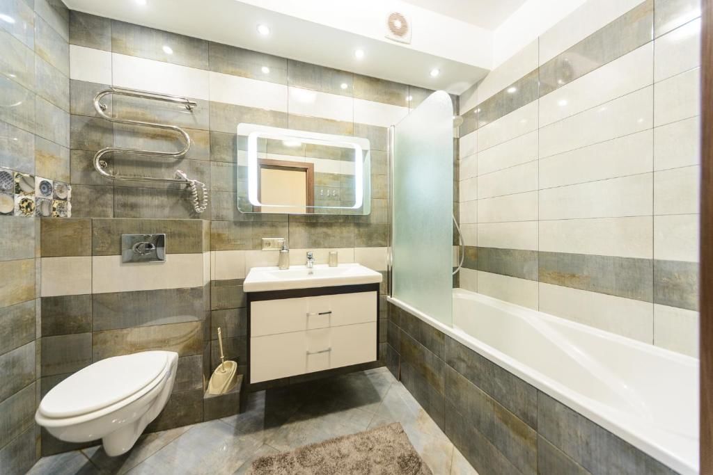 Апартаменты VIP Apartament at Obolon riverside Киев-24